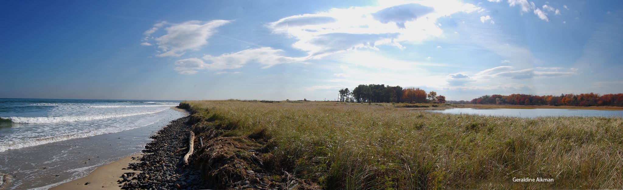 Laudholm beach by GAikman